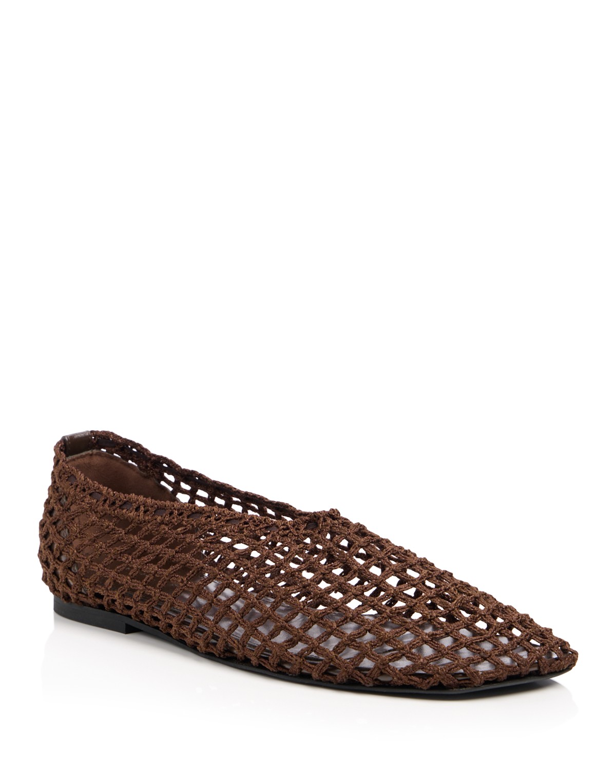 Slat Crochet Flats