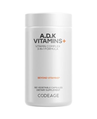  ADK Vitamins, 6-Month Supply, Vitamin A, D3 5000 IU, Vitamin K1 & K2 (MK7 & MK4