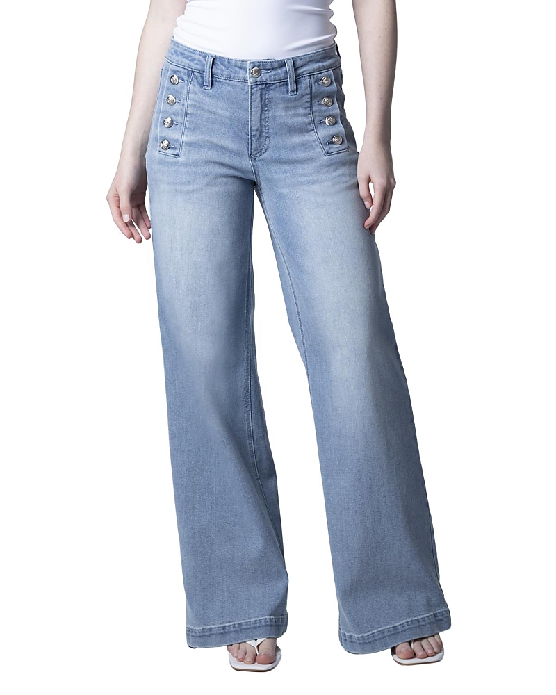 Blue Revival Sailor Mid Rise Wide Leg in Miami