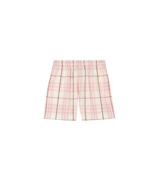 Girls' Check Cotton Shorts - Little Kid, Big Kid