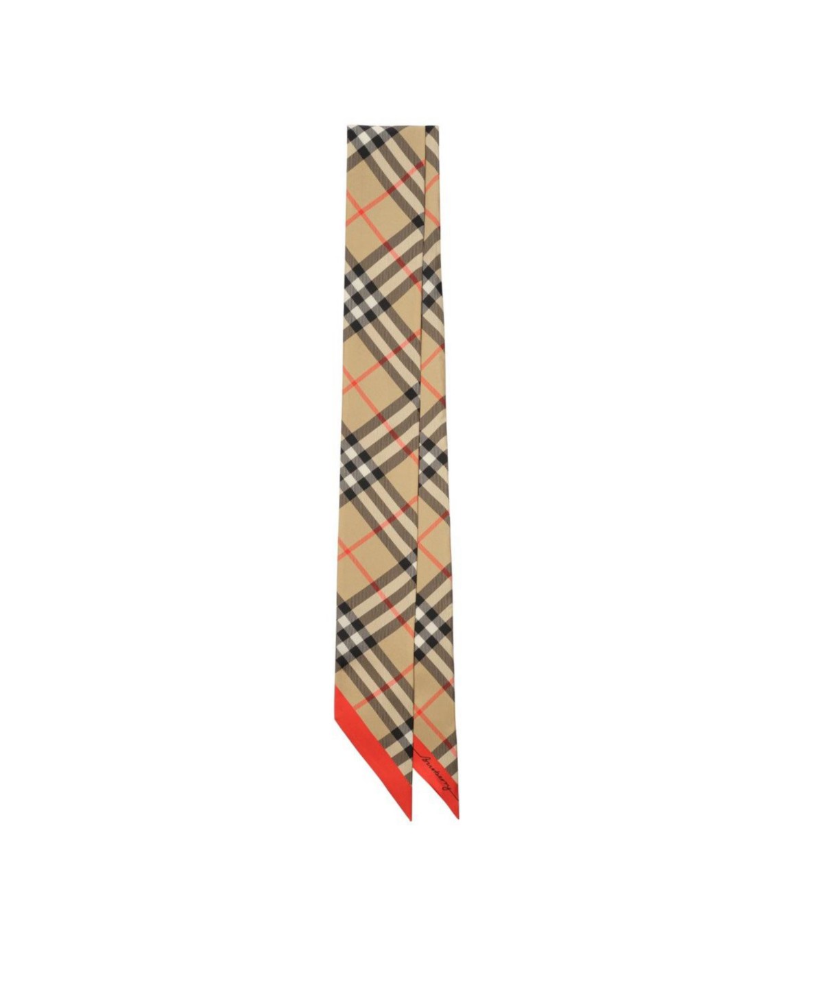 Burberry Deer Print Silk Scarf
