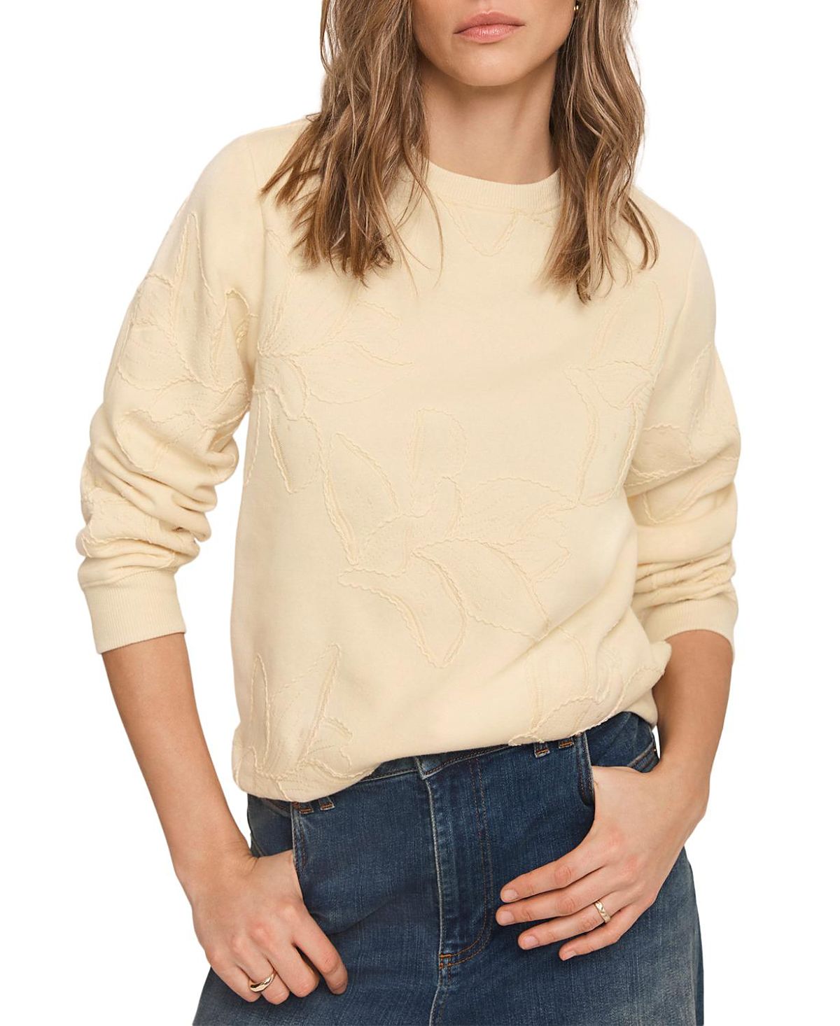 Mint Velvet Women's Embroidered Sweatshirt