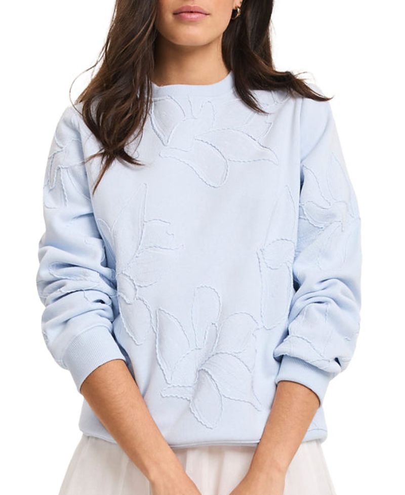 Mint Velvet Women's Embroidered Sweatshirt