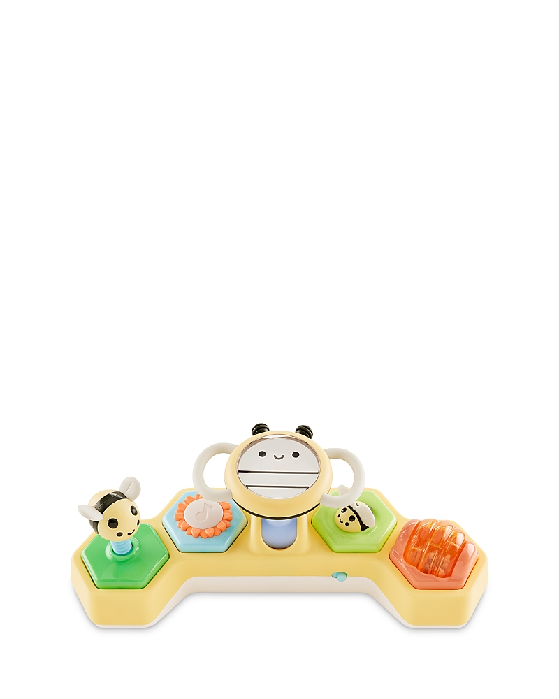 Skip Hop See & Bee Steering Wheel & Tummy Time Baby Toy - Ages 3M+