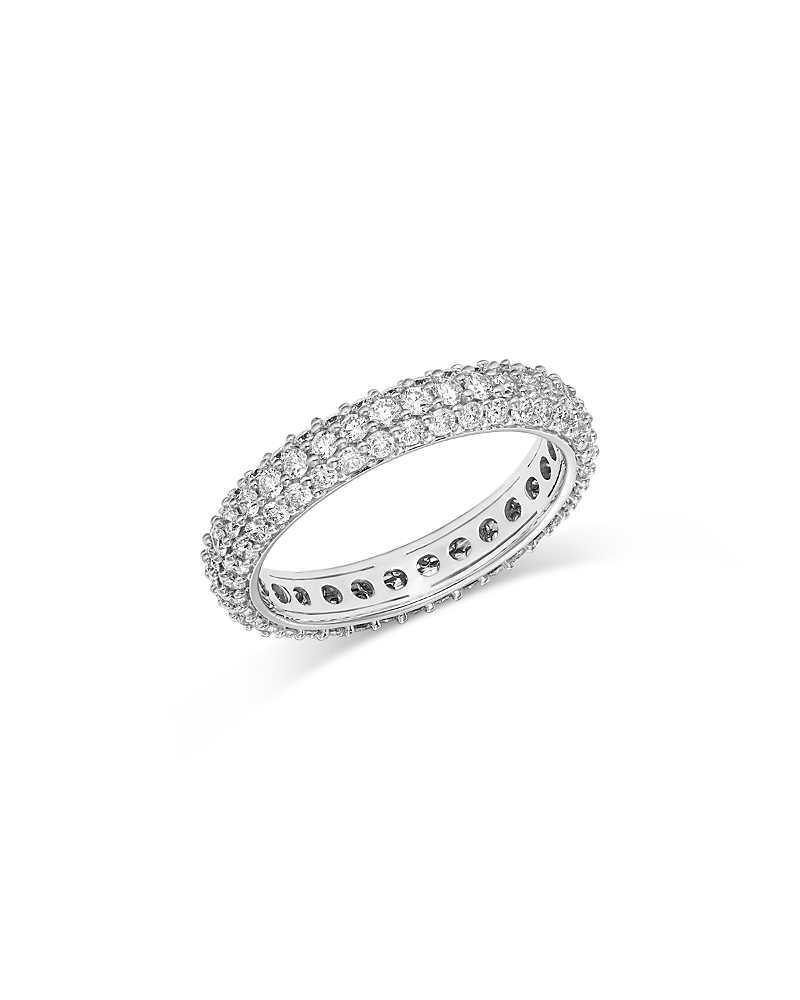 Bloomingdale's Fine Collection Certified Diamond Pave Eternity Band in 14k Gold, 1.5 tcw