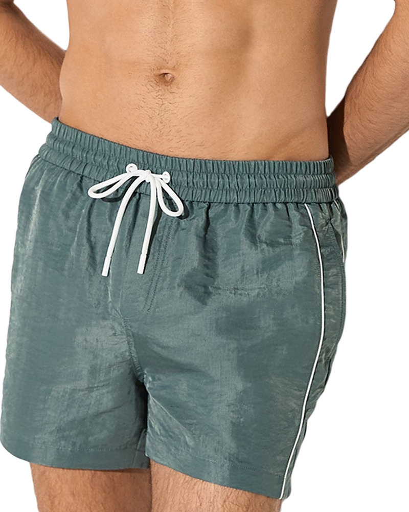 Reiss Breeze Piped Detail Drawstring 4.9 Swim Shorts