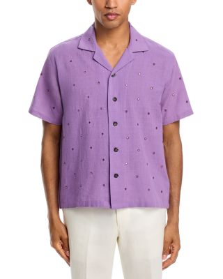 Embellished Camp Shirt