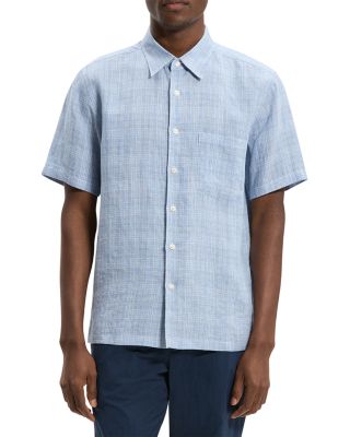 Irving Short Sleeve Shirt in Linen
