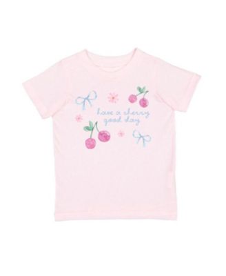 Girls' Cherry Good Day Short Sleeve T-Shirt - Baby, Little Kid