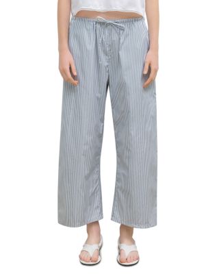 Leset Yoshi Stripe Crop Drawstring Pants
