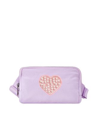 Girls' Pearl Heart Patch Belt Bag - Little Kid, Big Kid