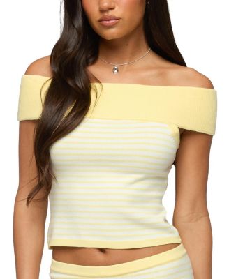 Camil Striped Knit Top