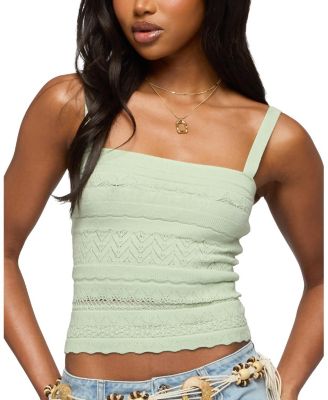 Naia Pointelle Knit Tank Top