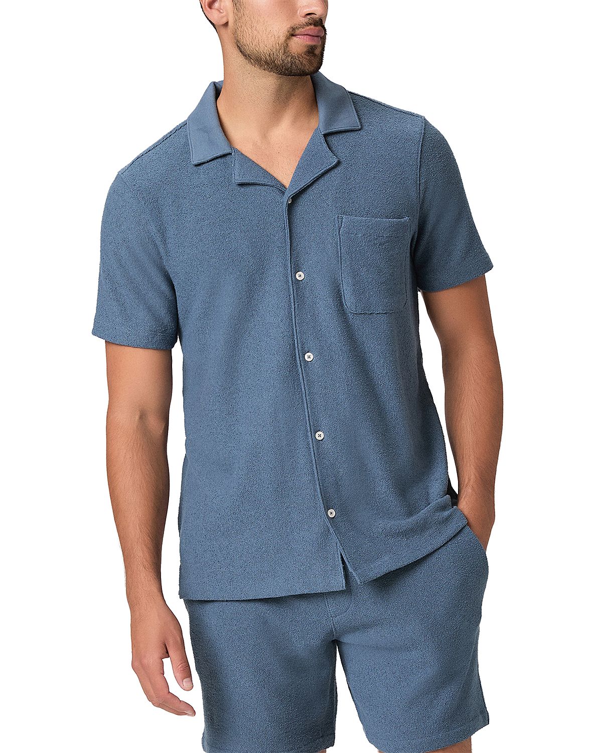 Paige Oliver Sweater Camp Shirt