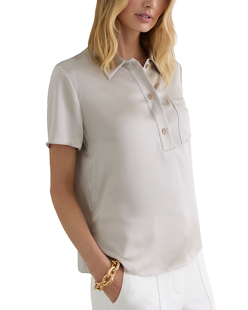 Reiss Polly Silk Top