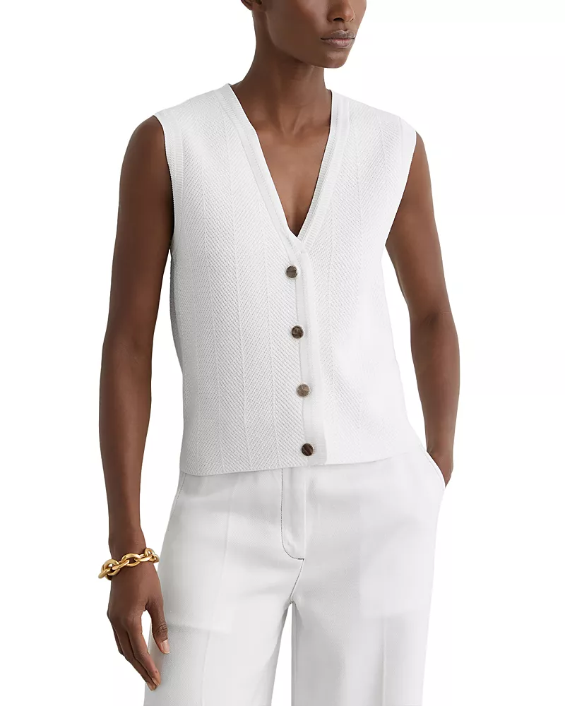 Reiss Knitted Waist Coat