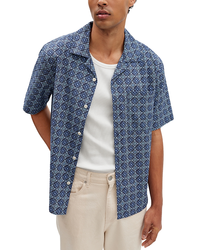 Wax London Didcot Geometric Shirt