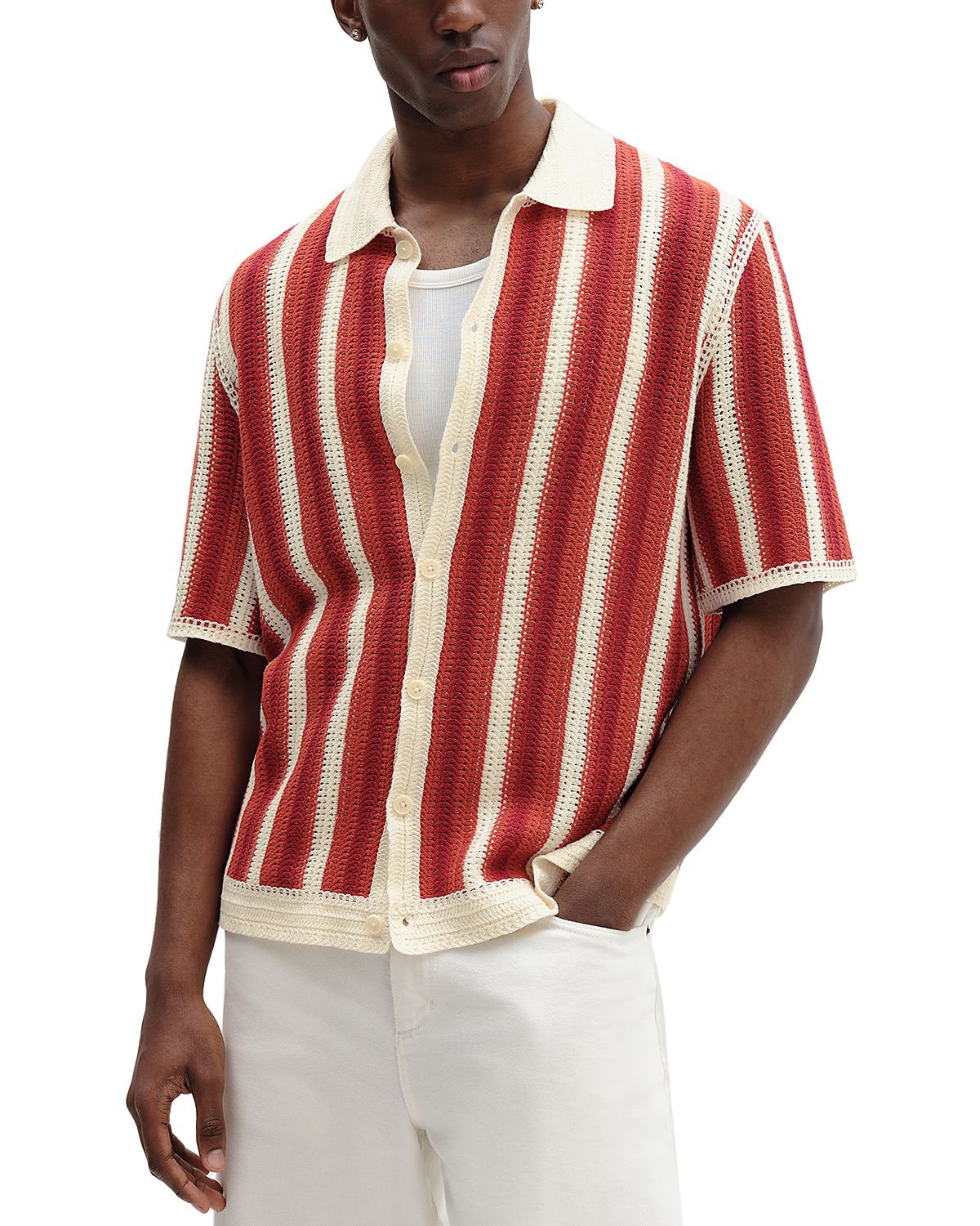 Wax London Porto Stripe Shirt