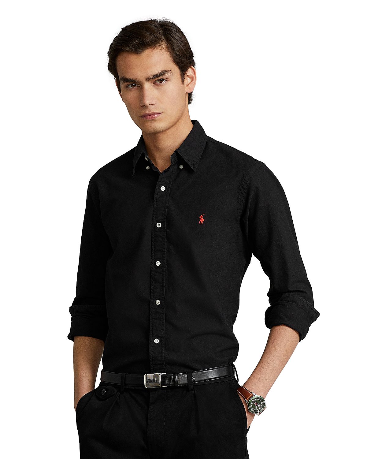 Polo Ralph Lauren Classic Fit Long Sleeve Cotton Oxford Button Down Shirt