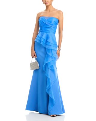 sachin and babi light blue dress Charming Blue Evening Dresses and Formal Gowns