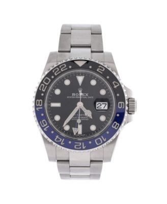  Oyster Perpetual Date GMT-Master II Batman Automatic Watch in Stainless Steel and Cerachrom 40mm