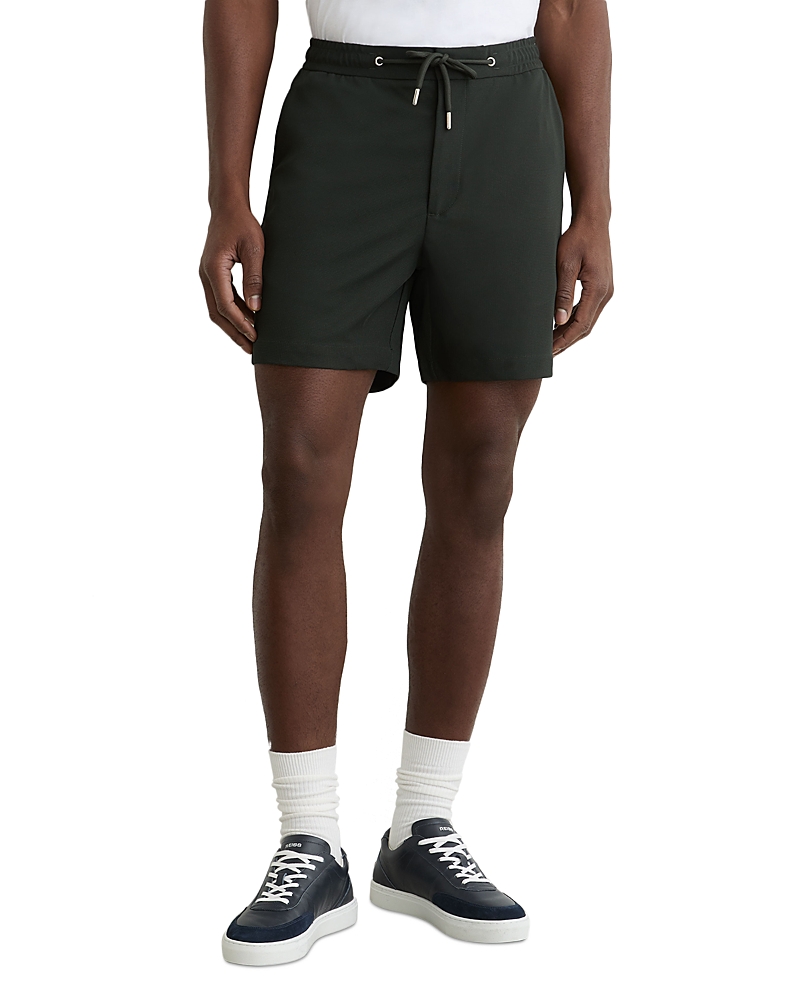 Reiss Newmark Textured Drawstring Shorts