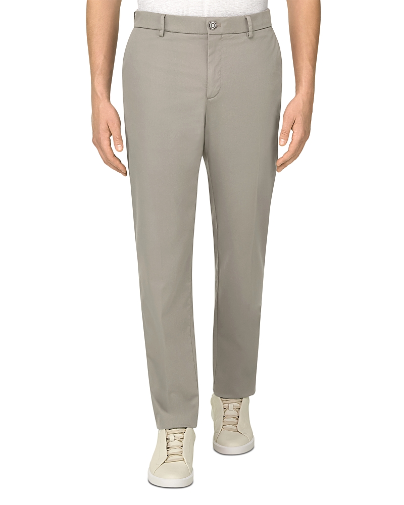 Boggi Milano Panama Regular Fit Stretch Cotton Trousers