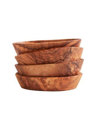  Olivewood Aperitivo Bowls - Set of 4