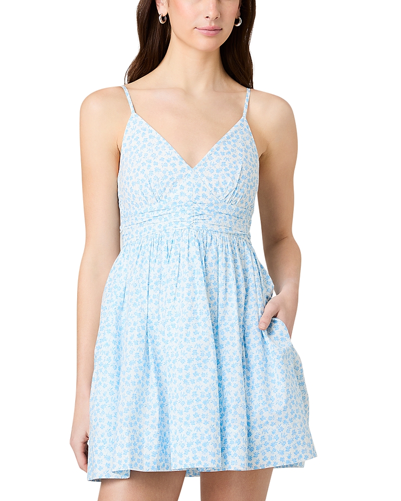 French Connection Rhodes Ruched Mini Dress