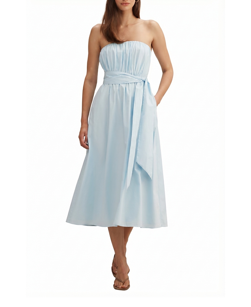 Ever New Women's Melissa Gathered Tie Midi