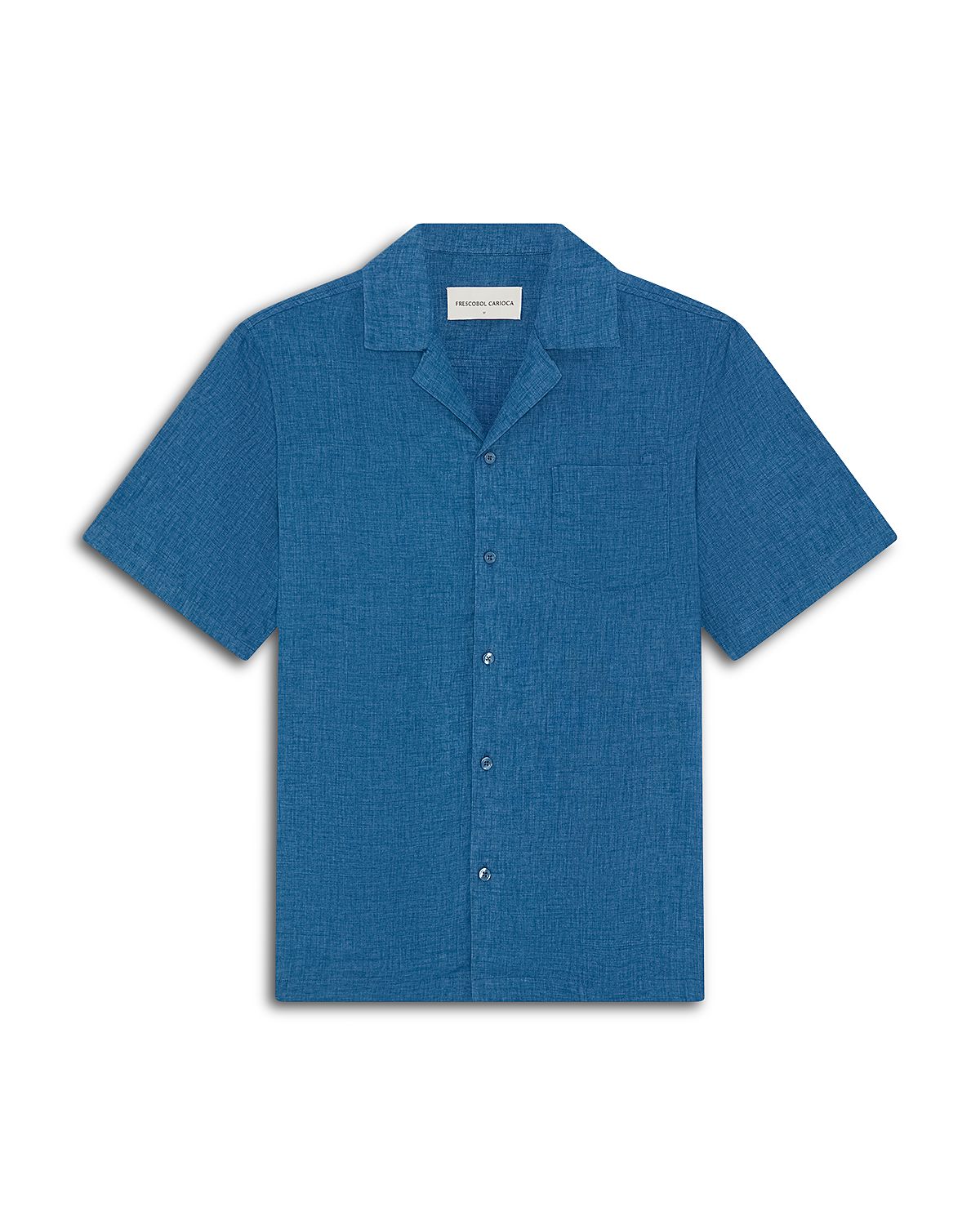 Frescobol Carioca Angelo Textured Linen Shirt