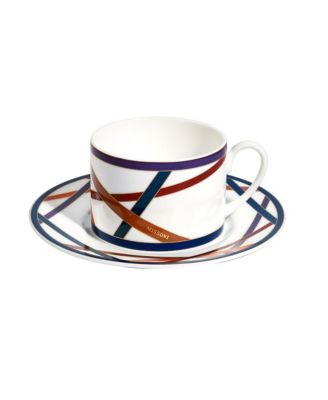  Nastri Tea Cup & Saucer, Set of 6