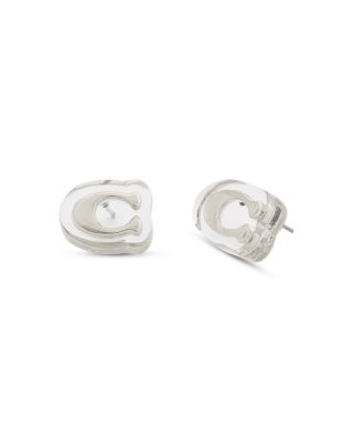 Signature C Stud Earrings