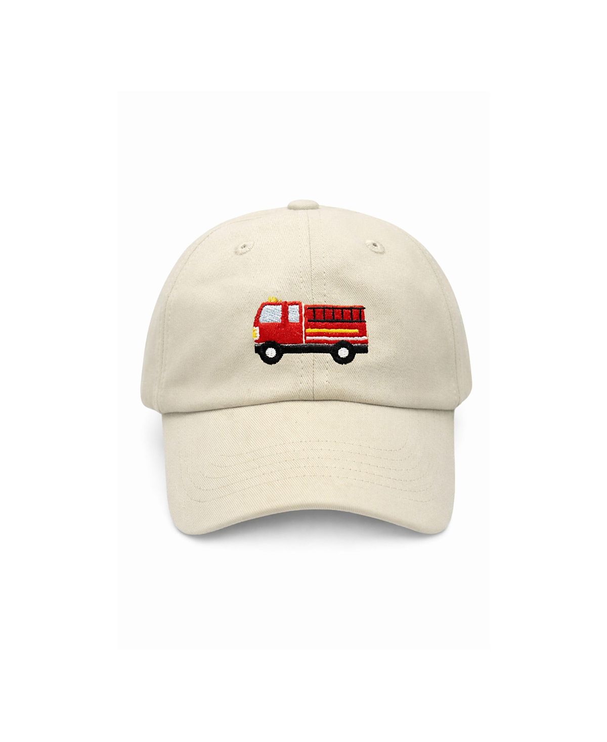 Bits & Bows Boys' Firetruck Baseball Hat