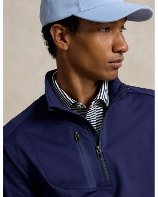 Polo Ralph Lauren Stretch Jersey Quarter Zip Pullover Sweatshirt