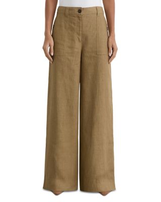 Ashby Wide Leg Linen Pants
