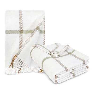Copenhagen Plaid Bed Blanket, Twin/Twin XL