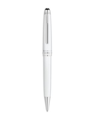 White Resin Ballpoint Pen