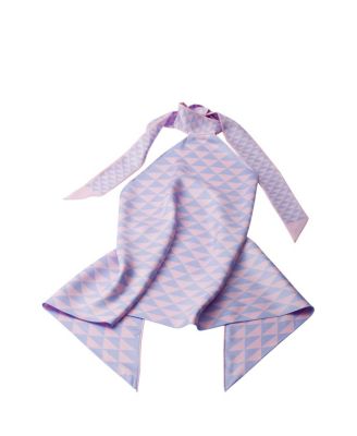 Prada Printed Silk Twill Halter Top