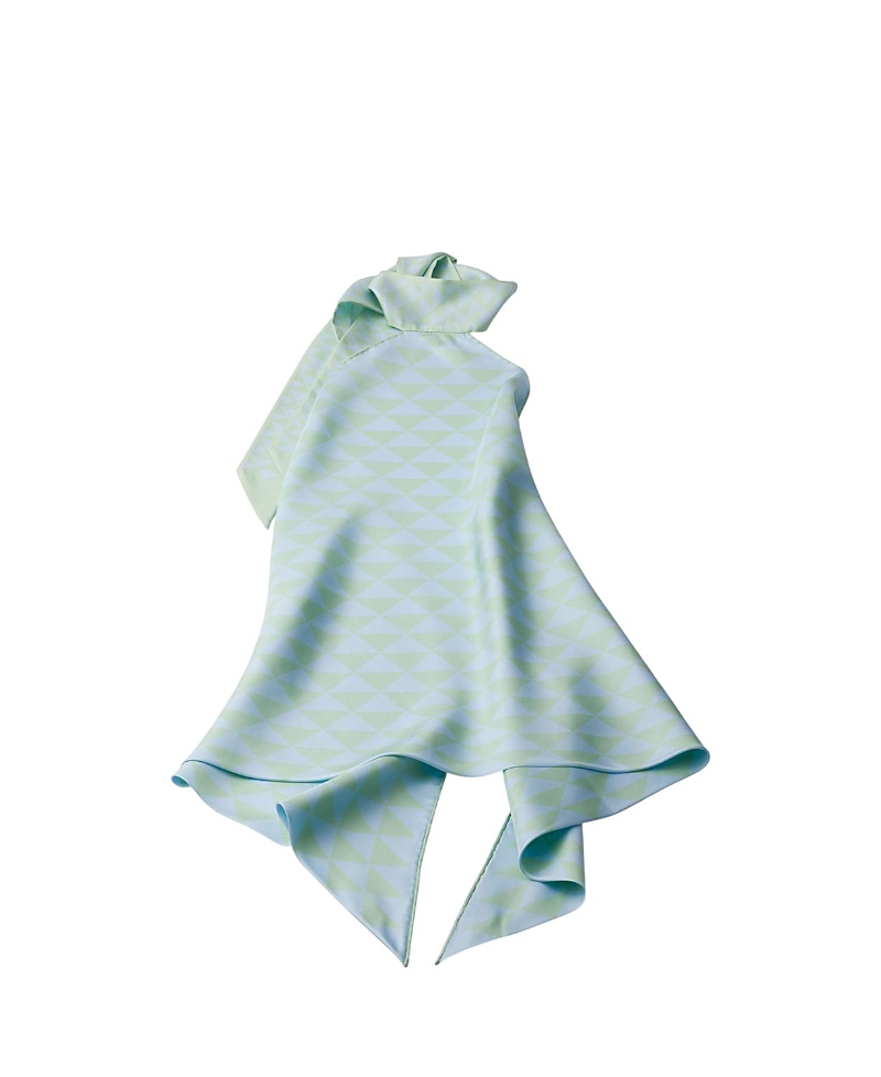 Prada Printed Silk Twill Halter Top