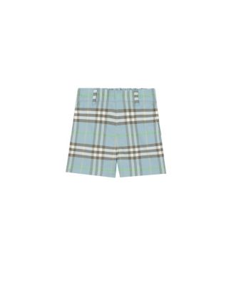 Boys' Check Cotton Shorts - Baby, Little Kid