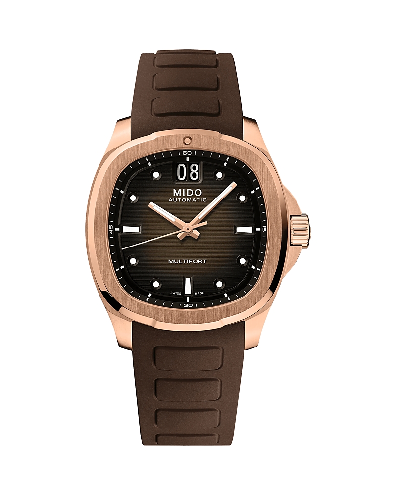 Mido Multifort Tv Big Date Watch, 40mm