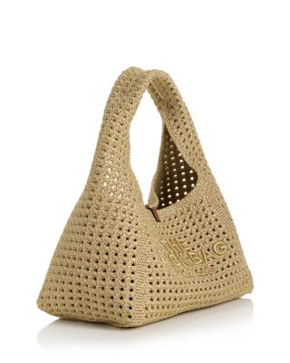MARC JACOBS The Mini Sack Crochet Shoulder Bag | Bloomingdale's