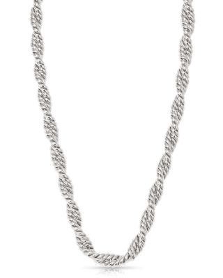 Twisted Strands Necklace, 15"