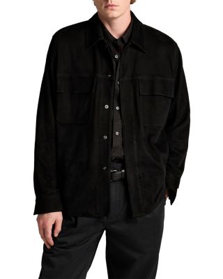 Suede Shirt Jacket