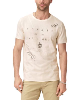Raw Edge Shoulder Detail Tee