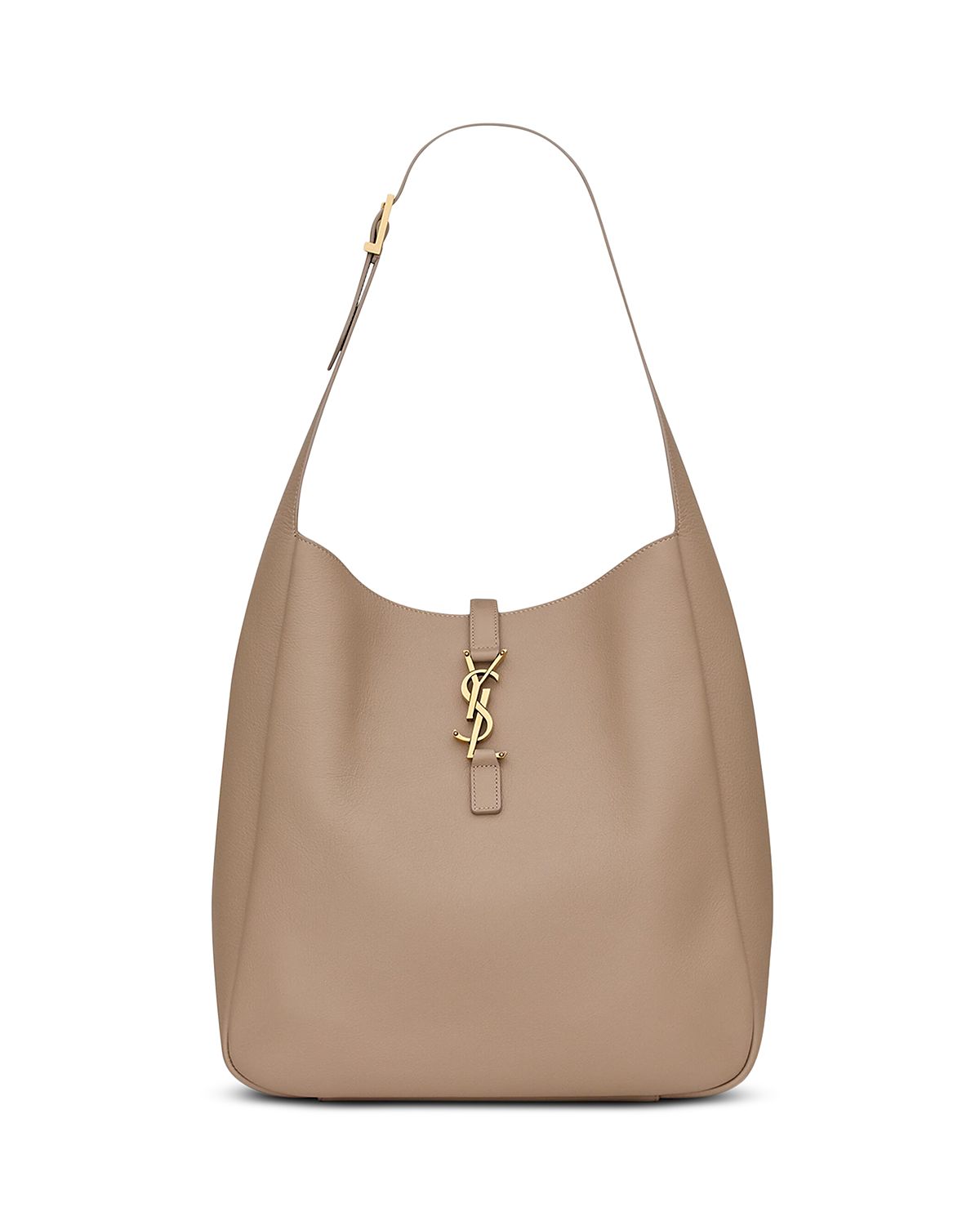 Saint Laurent Le 5 A 7 Supple Large Shoulder Hobo Bag