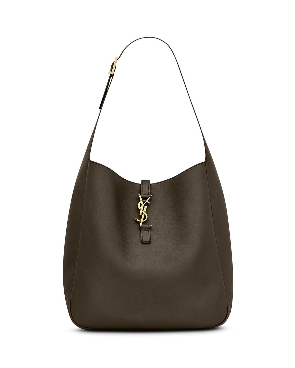 Saint Laurent Le 5 A 7 Supple Large Shoulder Hobo Bag