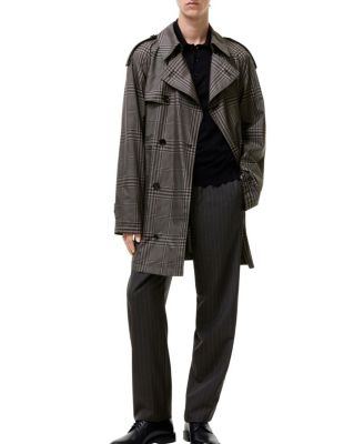  Mid-length Silk Leadenham Trench Coat