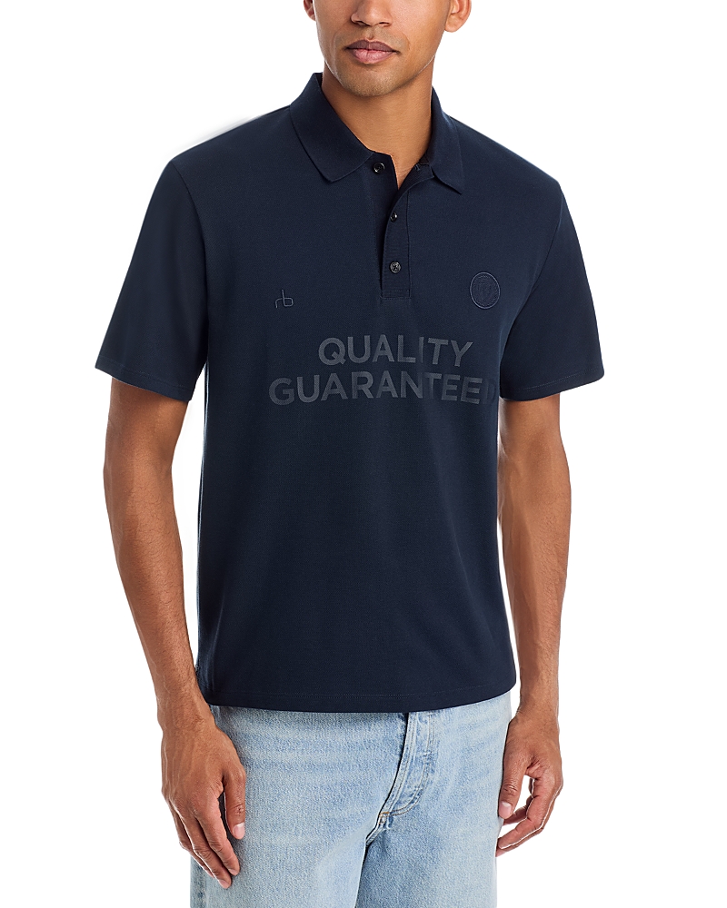 rag & bone World Cup Short Sleeve Polo